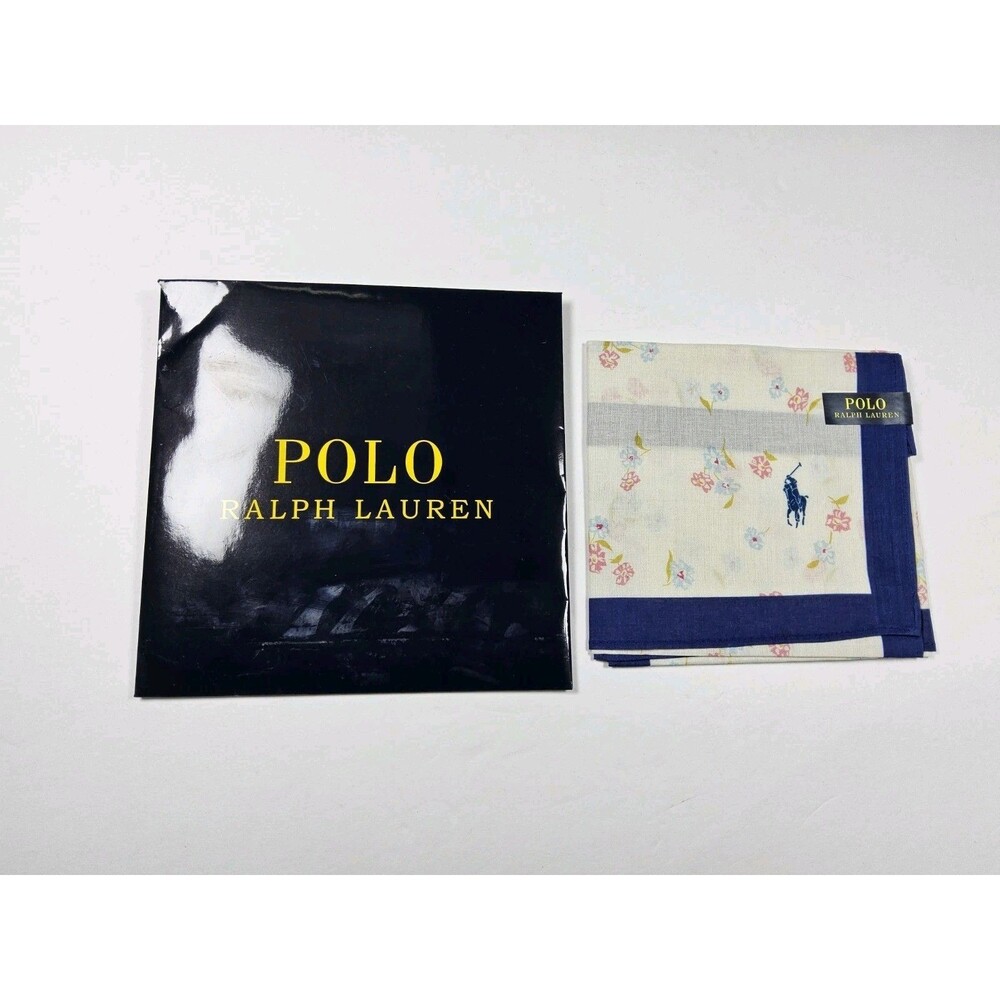 Polo Ralph Lauren Handkerchief Neckerchief Bandana Scarf Pocket Square Japan